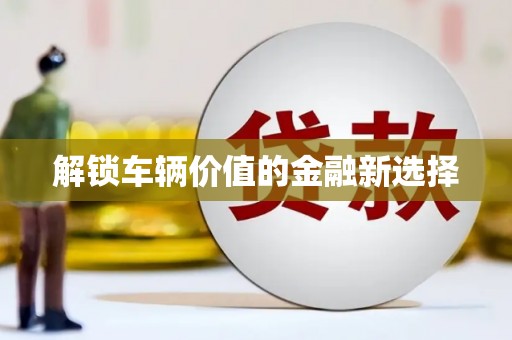 玉里解锁车辆价值的金融新选择