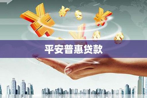 玉里平安普惠贷款